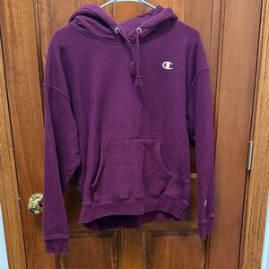 Champion Maroon Reverse Weave Hoodie